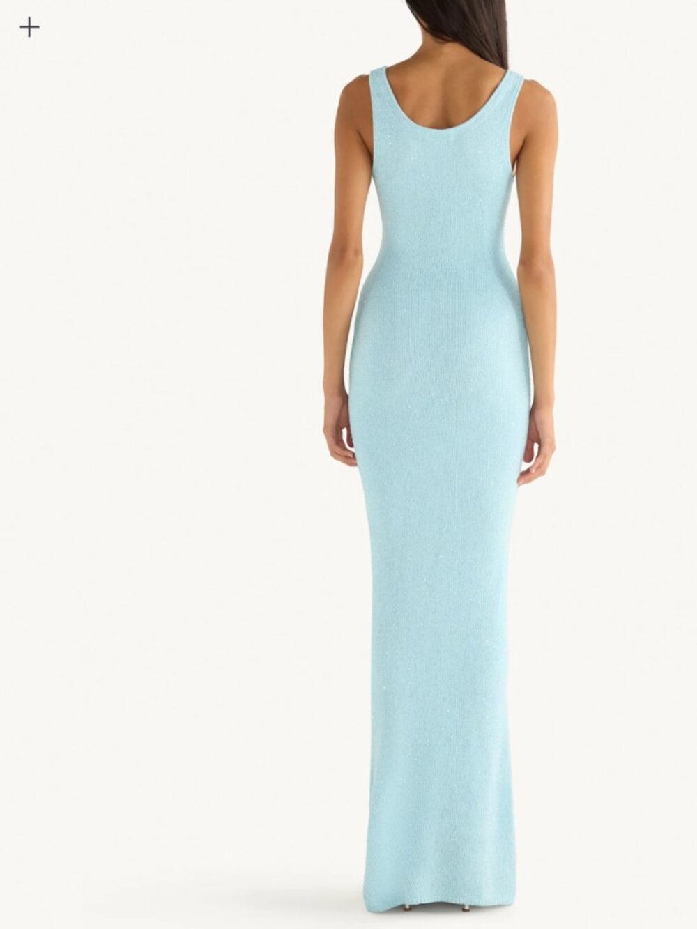 Asta Resort Ana Dress - Baia Blue Sequin - Picture 2 of 5